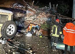 Frana di fango travolge una casa a Cormons, una persona salvata ma ci sono due dispersi sotto le macerie