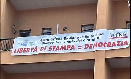 Palermo, Assostampa Sicilia scende in piazza: «Protestiamo contro il precariato»