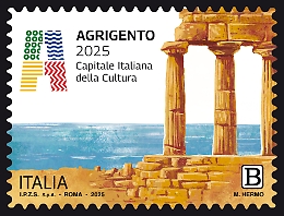Presentato il francobollo dedicato ad Agrigento Capitale Italiana della Cultura 2025