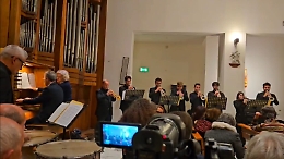 Ragusa, applausi a scena aperta per il concerto dell'Heraldic trumpet ensemble