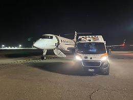 Un Gulfstream del 31&deg; Stormo in volo per salvare la vita di un uomo da Pantelleria a Palermo