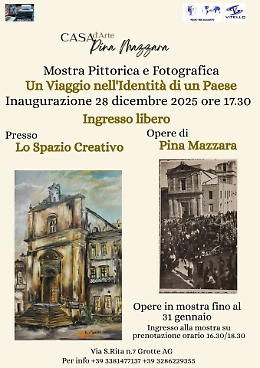  Casa d'Arte Pina Mazzara presenta: un viaggio nell'identit&agrave;


