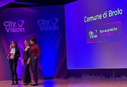 Al Comune di Brolo  premio City Vision per migrazione alla fibra