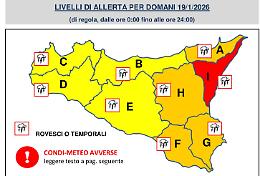 Maltempo a Messina: domani scuole, ville e cimiteri chiusi 