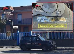 Telaio cancellato e targhe false: arrestato a Santa Venerina un 45enne di Zafferana Etnea 