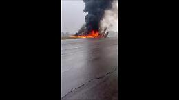 Il video dell'aereo Cessna schiantato  in North Carolina, diversi i morti 