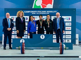 Sollevamento pesi, agli Assoluti di Roma poker d&rsquo;oro per la Sicilia