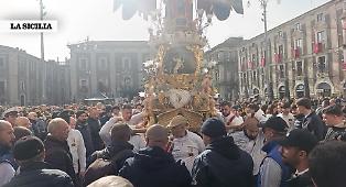 Le candelore a Sant'Agata 2026