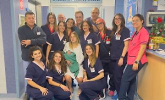 Al Garibaldi-Nesima si brinda per la nascita di Zhoe: &egrave; la prima nata a Catania del 2026