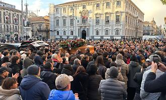 L'ultimo applauso di Catania a Orazio Russo: &laquo;Resterai il nostro campione&raquo; VIDEO