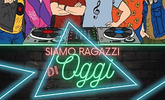 Quattro ragazzi di ieri pronti ad animare una notte da discoteca