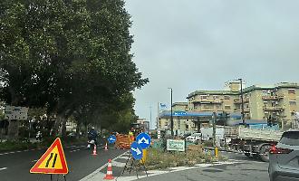 Caos in tilt alla Circonvallazione di Catania: tutto per un cantiere