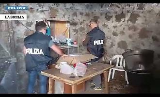 Adrano, quattro arresti e maxi sequestro di armi, munizioni e veicoli con targhe false
