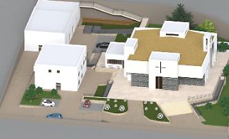 Sant'Agata li Battiati, via ai lavori della nuova chiesa dei Martiri inglesi: nel progetto anche canonica e salone