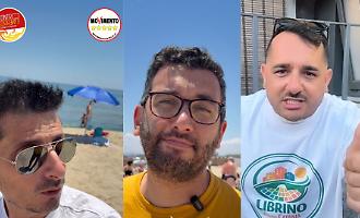 Catania, politica e TikTok: alla Plaia protesta sui rifiuti di M5s e Controcorrente. E l'influencer lancia la lista civica