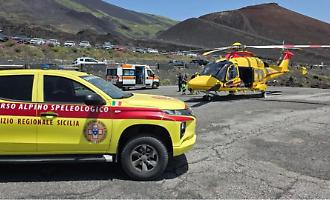 Si accascia durante la visita ai Crateri Silvestri: muore turista francese