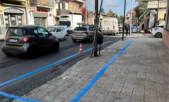 Strisce blu a Mascalucia, polemiche sulla segnaletica