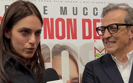 Accoglienza da star per Miriam Leone e Gabriele Muccino: &laquo;In questo cinema facevamo le assemblee d&rsquo;Istituto...&raquo;
