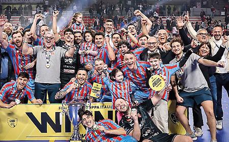 La Meta vincitrice della Coppa Italia