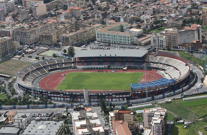 Lo stadio Angelo Massimino