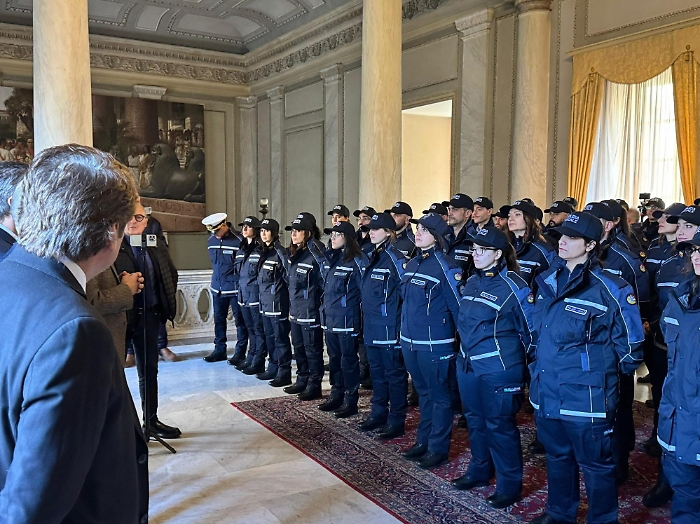 Vigili urbani Catania foto Trantino