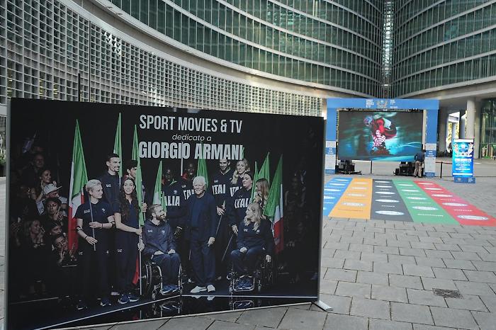 "Sport movies & tv" si apre a Milano con i ricordo di Giorgio Armani