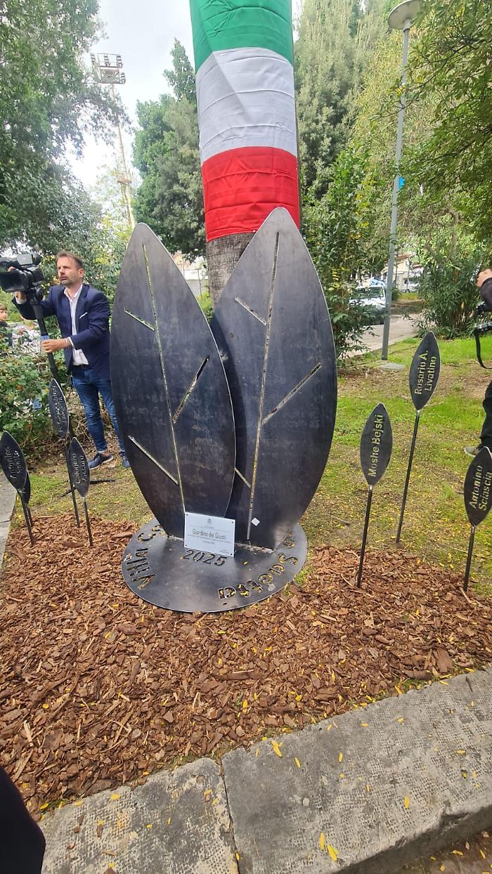 Canicattì, nella villa comunale Saetta ora c'è anche il Giardino dei Giusti 