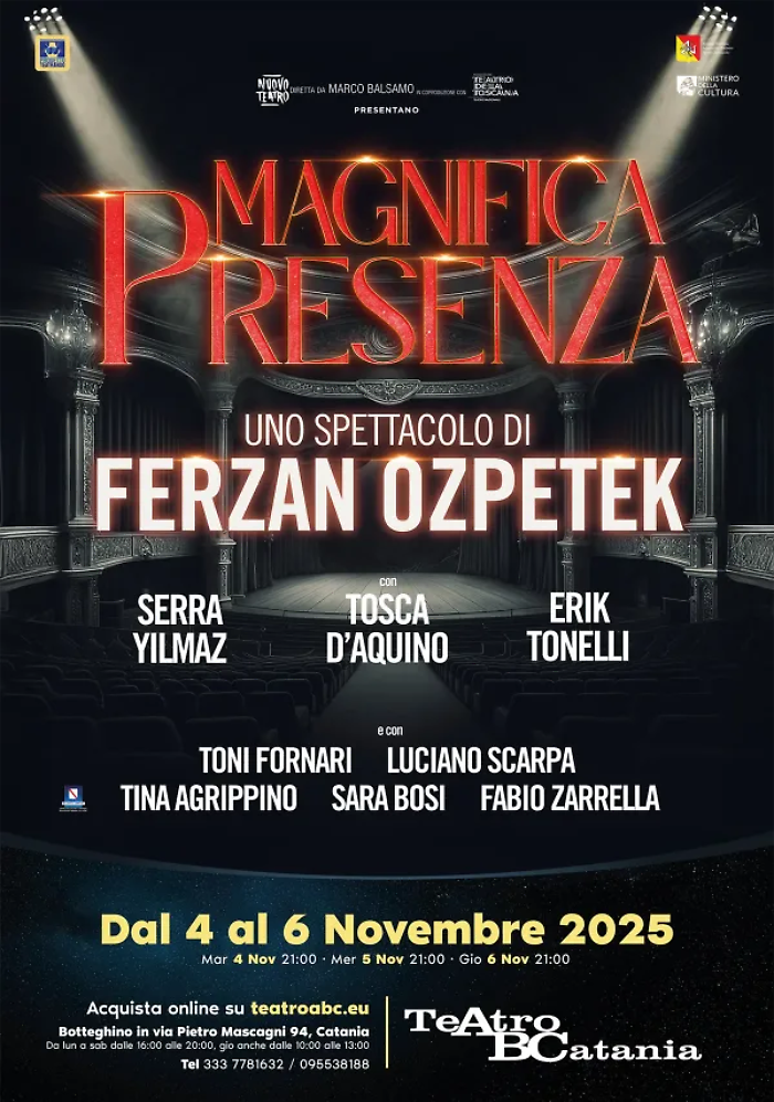 “Magnifica presenza”: Teatro ABC di Catania