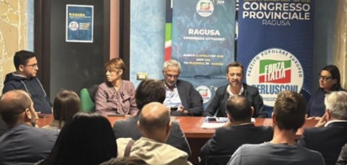 Consiglio provinciale di Ragusa, nasce il gruppo di Forza Italia