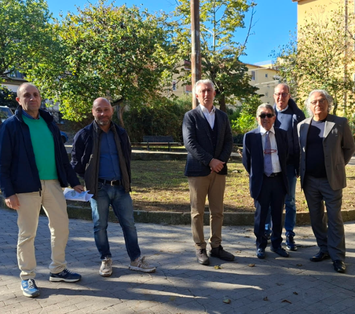 Riqualificata la villetta di via Rizzo, per anni lasciata all'incuria