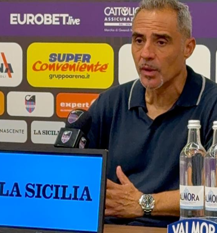 Il tecnico del Catania Toscano