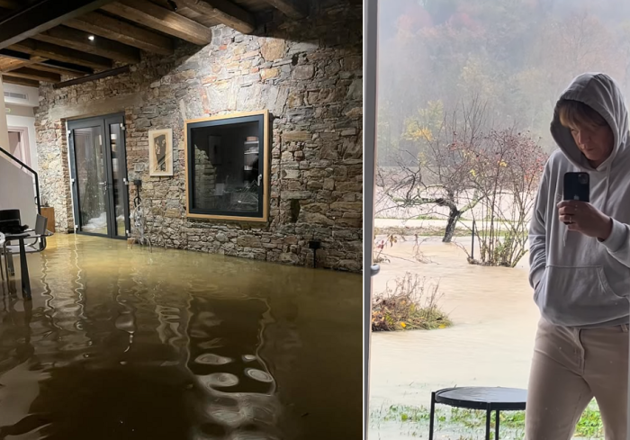 Maltempo, allagato il ristorante stellato di Antonia Klugmann che tira in ballo il Ponte sullo Stretto