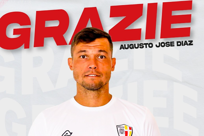 Giorni intensi per la Nissa Fc: niente trasferta ad Enna per i tifosi e il bomber Dìaz saluta la squadra