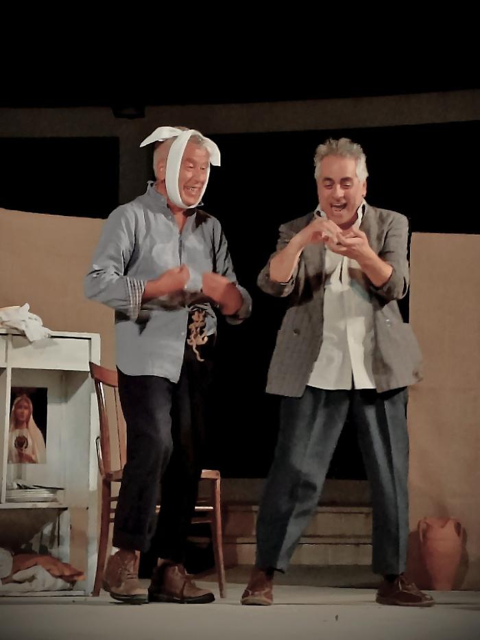 Un momento dello spettacolo