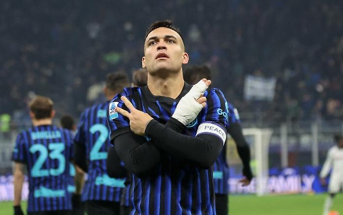 Zielinski apre, Lautaro conserva e Thuram la chiude, l'Inter sfata il tab&ugrave; Bologna (3-1) e torna in testa