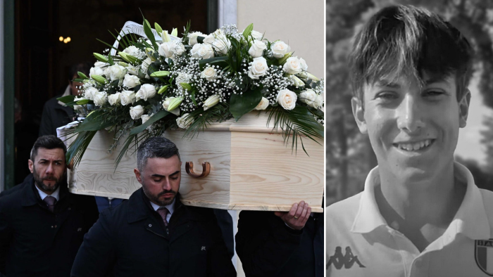 Crans Montana, a Genova lacrime e dolore per il giovane golfista Emanuele Galeppini