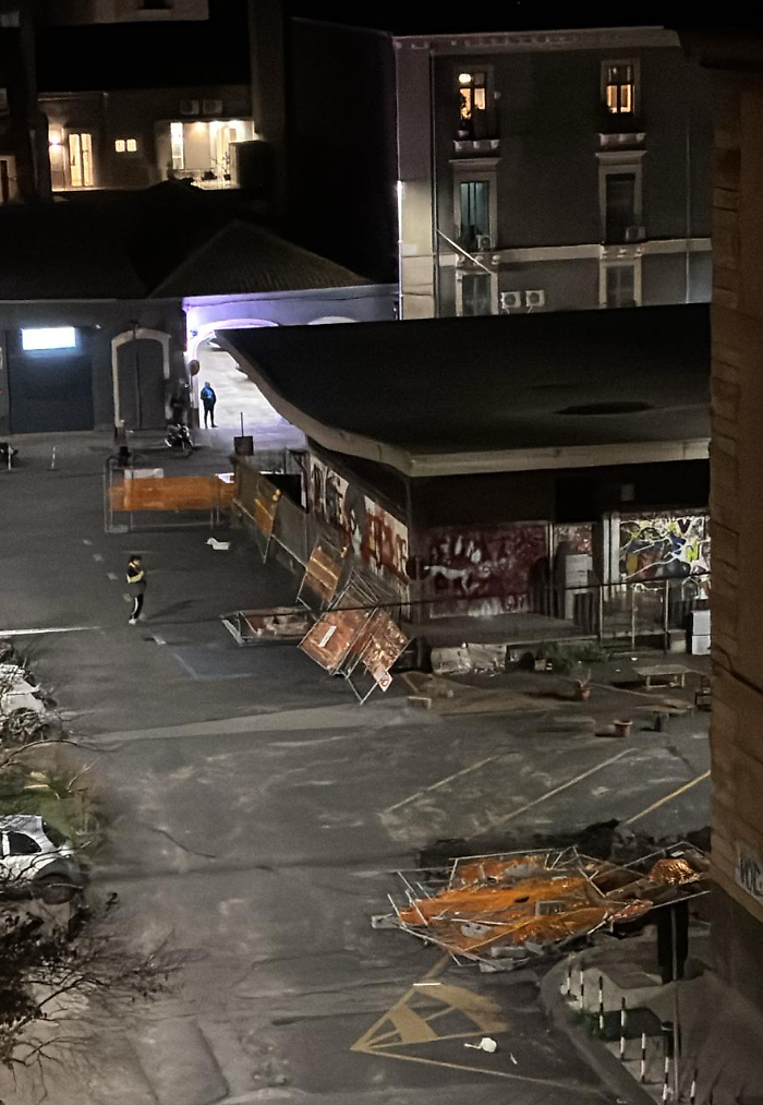 Piazza Lupo a Catania, danni al cantiere appena aperto, la condanna del Primo Municipio