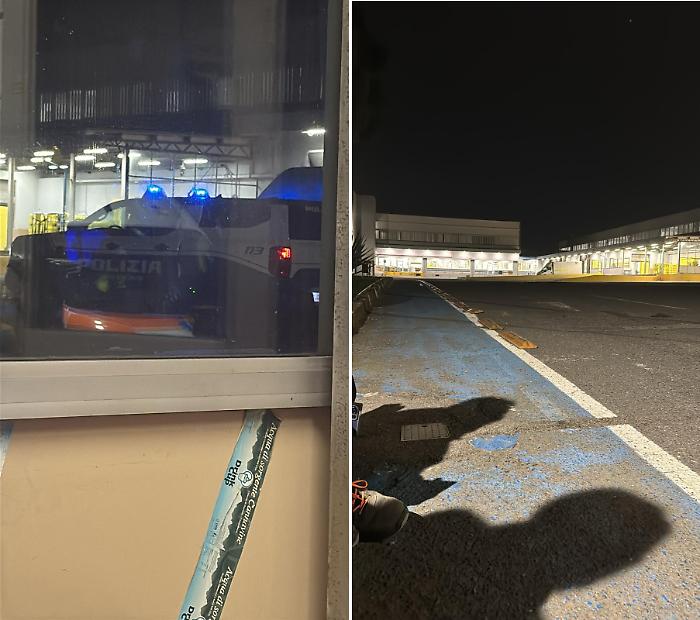 Allarme notturno al centro smistamento poste di Catania: pacco sospetto fa evacuare il personale