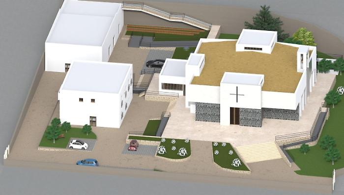 Sant'Agata li Battiati, via ai lavori della nuova chiesa dei Martiri inglesi: nel progetto anche canonica e salone