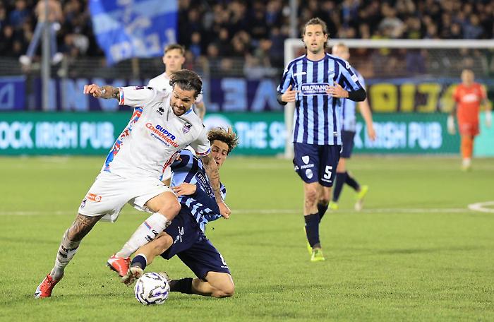Lecco-Catania 0-0: Dini para tutto, Forte colpisce la traversa. Play off ancora aperti, mercoled&igrave; il ritorno al Massimino