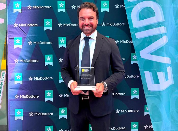 Il siciliano Giovanni Alongi vince il MioDottore Awards come angiologo pi&ugrave; apprezzato d&rsquo;Italia per la quinta volta: dal cuore della Sicilia un modello di cura venosa che conquista l&rsquo;Italia