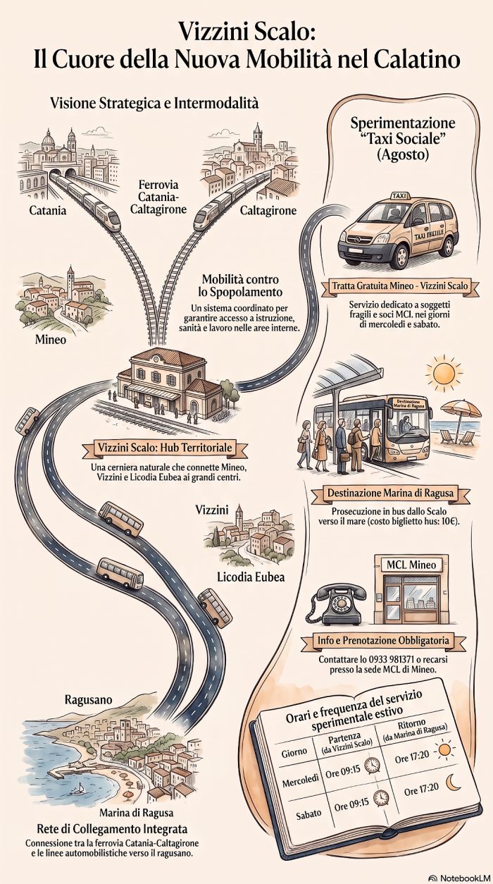 Mobilit&agrave; nelle aree interne, uno studio rilancia Vizzini Scalo come hub strategico del Calatino