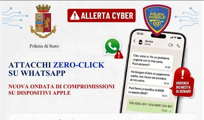 Allarme zero-click su WhatsApp per dispositivi Apple: come difendersi dalle truffe