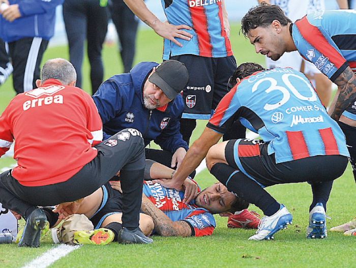 Cicerelli infortunato