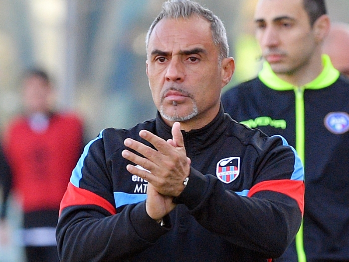 Il tecnico del Catania Mimmo Toscano (foto Filippo Galtieri)