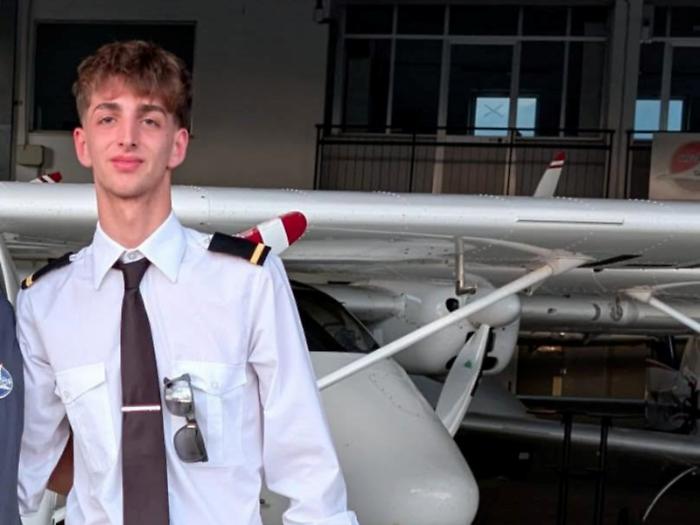 Mussomeli, la storia di Giovanni che a 17 anni riesce a conquista i cieli