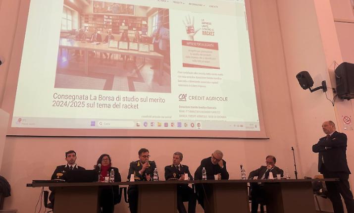 La scuola fa muro contro pizzo e usura: al liceo Verga di Adrano presentata la borsa di studio antiracket