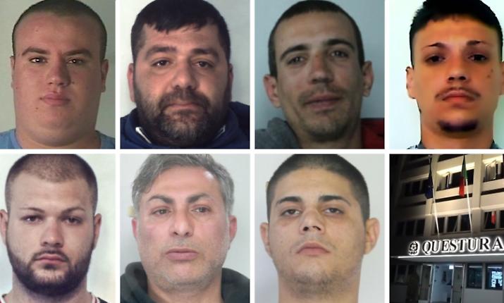 Chi sono gli arrestati Carcere per 19 due obblighi di firma e un ricercato
